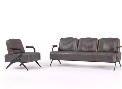 Sofa Set 2 Luxury Furniture Sofa set Three Seater Study room Furnishings 3+1
