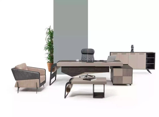 Luxury Study room Corner desk Designer Furniture Office furniture Tables Desk