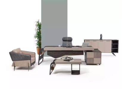 Luxury Study room Corner desk Designer Furniture Office furniture Tables Desk