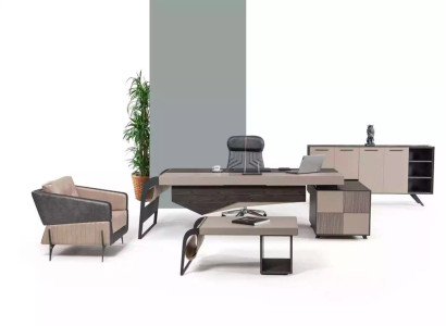 Luxury Study room Corner desk Designer Furniture Office furniture Tables Desk
