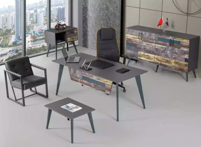 Study room Set Complete e Office furniture Desk Office cabinet luxury