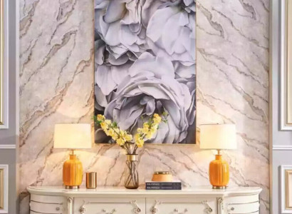 Lowboard in the living room novelty for the interior classic white furniture