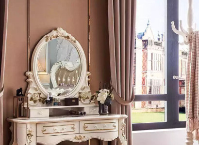 Schick Classic r Bedroom Set Dressing table with Mirror + Stool 2-piece