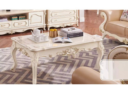 Coffee table in the living room, chic design, chic furniture, new luxury