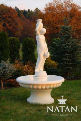 Decorative fountain fountain figure 206 cm fountain decoration garden fontaine pond