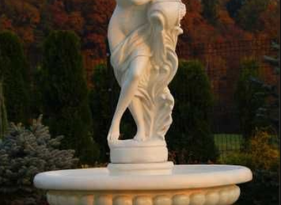 Decorative fountain fountain figure 196cm fountain decoration garden fountain pond