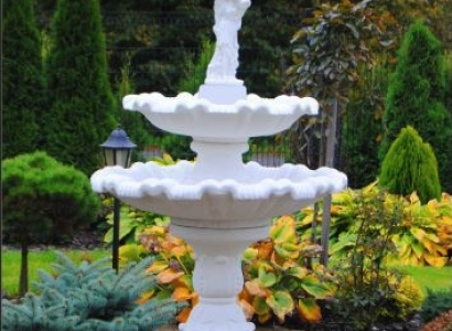 Decorative fountain fountain figure 197cm fountain decoration garden fountain pond