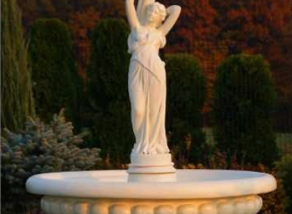 Decorative fountain fountain figure 164cm fountain decoration garden fontaine pond