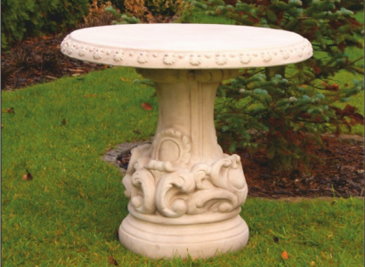 Tables Roman Style Garden Stone Table Round Patio Furniture Garden Furniture Decoration