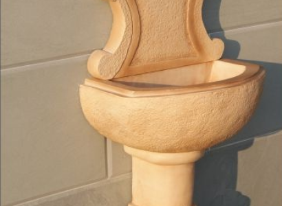 Wall fountain washbasin garden sink garden sink basin stone AVILLA