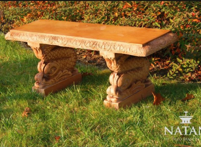 Stool Bench seat Garden Quiet Corner Concrete Seat Stool Style Furniture