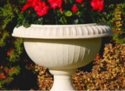 Flower basket flower box flowers vessel garden patio decoration statue figures