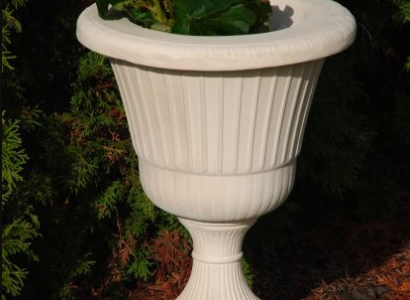 Flower Basket Flowers Vase Vessel Garden Patio Decoration Statue Figures Dalia