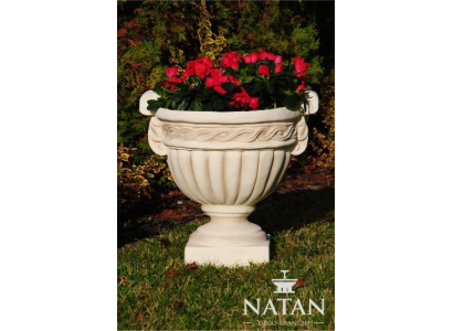 Flower Basket Flowers Vase Vessel Garden Patio Decoration Statue Figures Alma