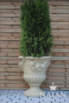 Design flower pot top plant pot vessel pots figure box sculpture PETRA new