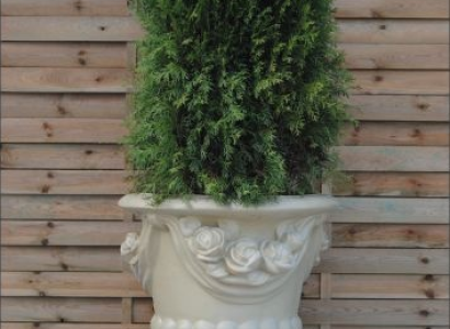 Design flower pot top plant pot vessel pots figure box sculpture PETRA new