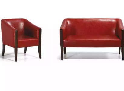 Red Sofa set Two-seater Modern Armchair Designer Upholstery Luxury Set