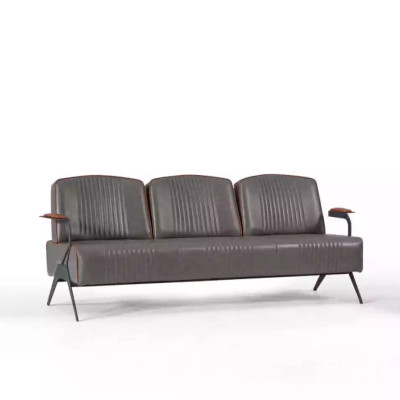 Sofa Couch Three Seater Study Office Furnishings Upholstered Sofa 3 Seater