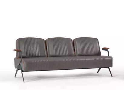 Sofa Couch Three Seater Study Office Furnishings Upholstered Sofa 3 Seater