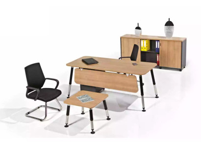 Office Suite Luxury Office furniture Desk Office cabinet Complete set 3 pieces