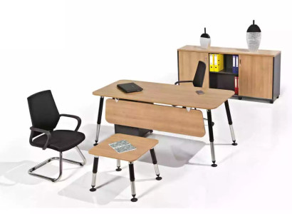 Office Suite Luxury Office furniture Desk Office cabinet Complete set 3 pieces