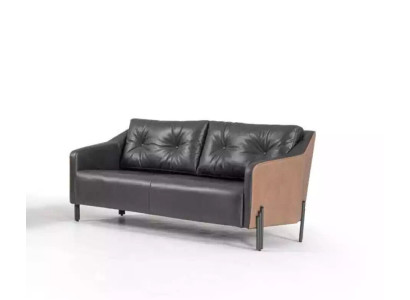 Study room Sofa Couch 3 Seater Textile Upholstery Fabric new Office Furniture