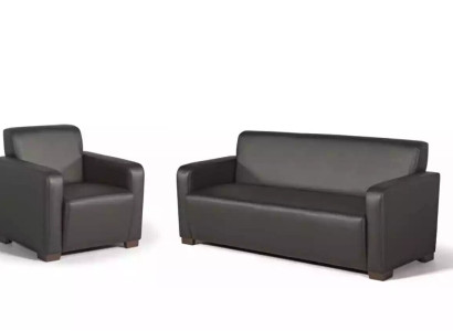 Office Furnishings Sofa 3 Seater Designer Study room Furniture Textile Modern