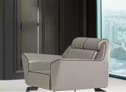 Luxury Armchair Study Gray Seat Furnishings new upholstered armchair