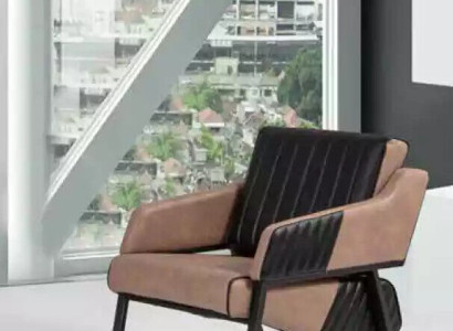 Study room Armchair Luxury Seat Fabric Textile Office Furniture Upholstery new