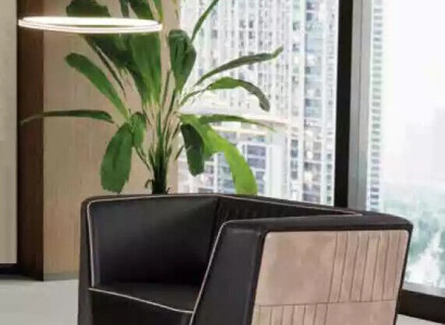 Luxury Black Armchair Study room Seat Modern Designer Office Furniture