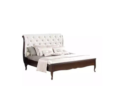 Bed Fabric Design Double Beds Luxury Modern Hotel Frame Sleep Room