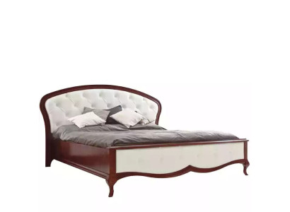 Bed Upholstery Design Luxury Double Hotel Beds Baroque Wood Furniture new