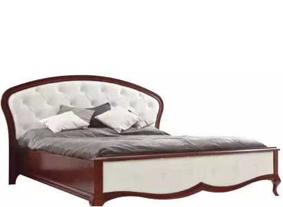 Bed Upholstery Design Luxury Double Hotel Beds Baroque Wood Furniture new