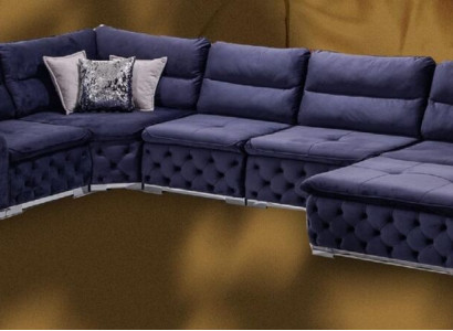Corner sofa U-shape Chesterfield Sofa Living room Furniture Italian style