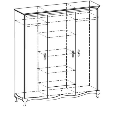 Bedroom Clothes Wardrobe Wood Solid Wood Cabinets Wardrobes Furnishings