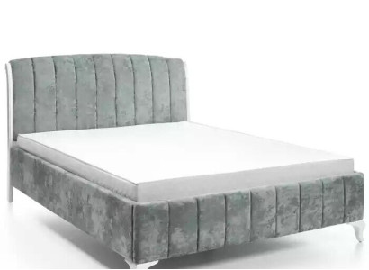 Luxurious Beds Bedroom gray Double bed Wooden bed en Bed frame Bed