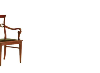 Dining room Chairs Wood Luxury Armchair Chair Brown Lehn Living room Italy Furniture