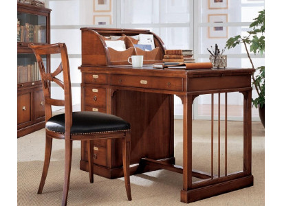 Dining room Designer Wood Classic Armchair Brown Luxury Chair Armchair Brown new