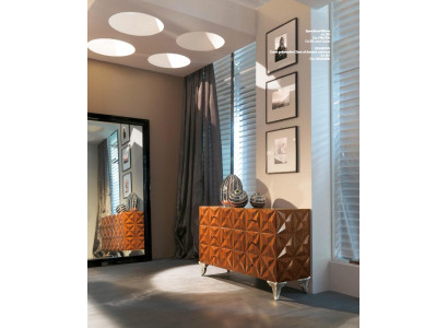 Classic r Wall mirror Design Real Wood Frame XXL 138x218 Mirror Model 282