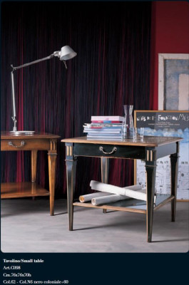 Living room Table Wood Table Console Newspaper table Side table Solid Wood