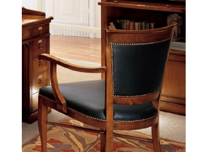 Chair with armrest Dining room chair Wood Dining room Chairs Design Armchair Art déco