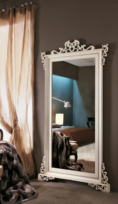 Classic r Designer Real Wood Frame Wall mirror 112x210 Mirror - Model 255