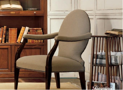 Armchair Dining room Living room Office design solid wood chair armrest chair