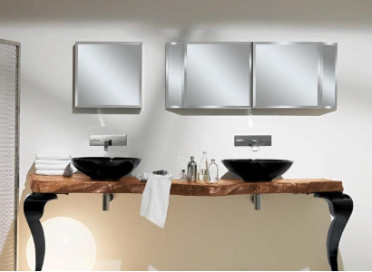 Round Washbasin Consoles Double Washbasin Bathroom Luxury Italy Furniture