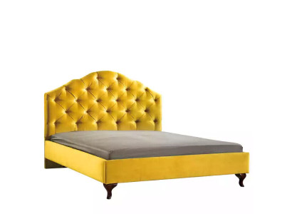 Chesterfield yellow bed for the bedroom beds double bright luxury