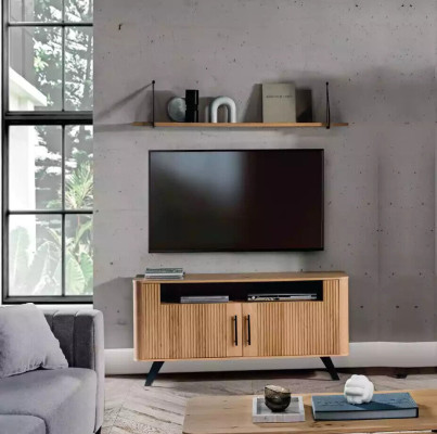 TV-Lowboard Living room cabinet Furniture TV-cabinet Sideboard Wood Living room cabinets Wood