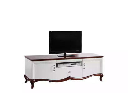 TV cabinet lowboard tv stand sideboard wood luxury white living room wardrobe