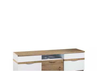 TV stand television wall wall unit low board white high gloss tv stand