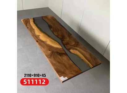 Design Table Modern Sea River Furniture Tables Dining table Tables Epoxy Resin Ocean