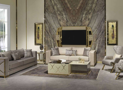 Luxury Sofa set 3+3+1 Seater Set Design Sofa Upholstery Couches Modern